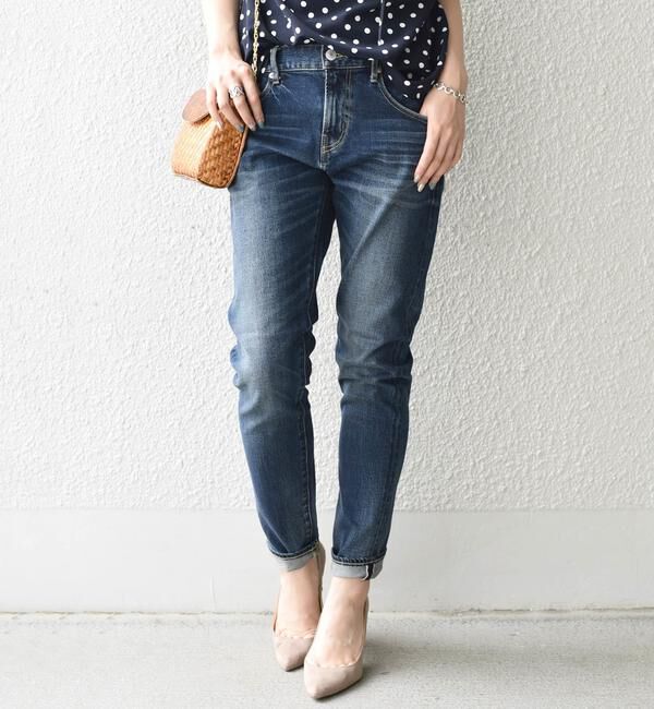 SHIPS for women「【WEB限定】スリム テーパード デニム」|その他|