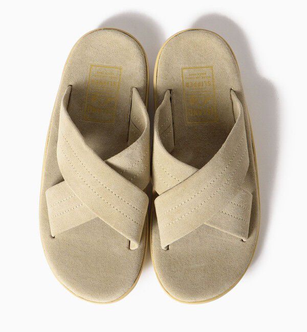 SHIPS「ISLAND SLIPPER: SHIPS(シップス) 別注 クロスストラップ サンダル」|サンダル|