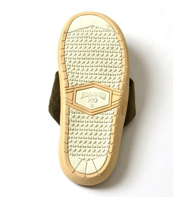 SHIPS「ISLAND SLIPPER: SHIPS(シップス) 別注 クロスストラップ サンダル」|サンダル|