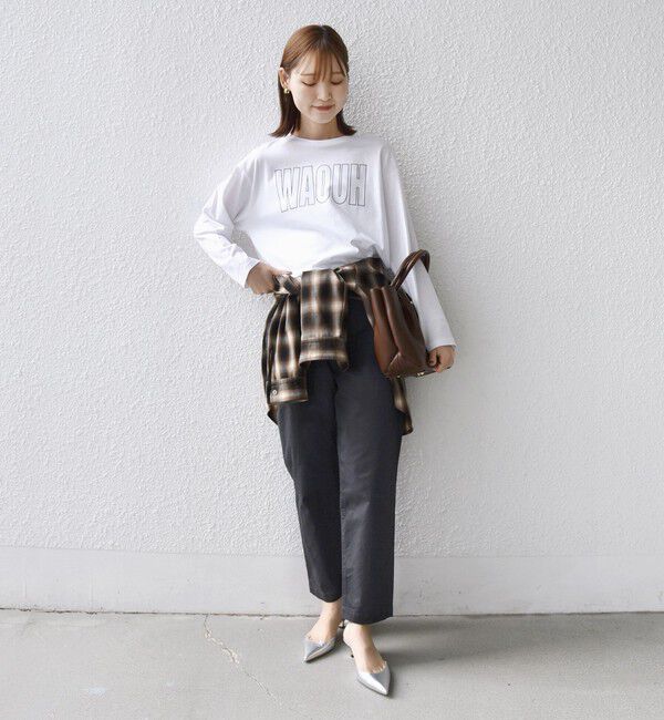 SHIPS for women「《一部追加予約》【WEB限定】ストレッチ ベーシック ベイカー パンツ」|その他|