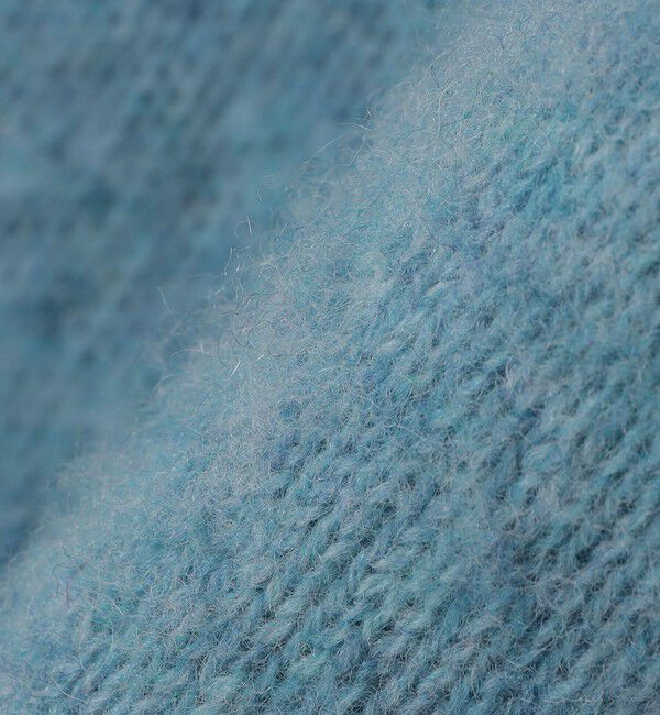 SHIPS「【SHIPS別注】HARLEY OF SCOTLAND:ウォッシャブル シャギー クルーネックニット」|ニット・セーター|