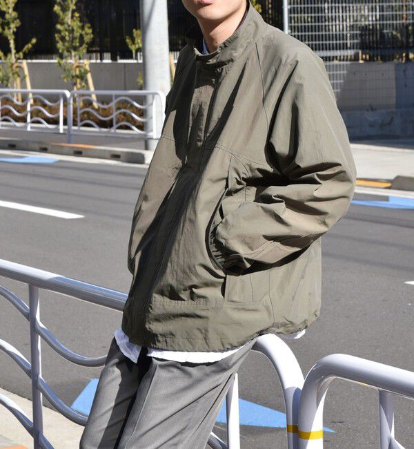 SHIPS any「【SHIPS any別注】HINSON: ショート モンスター ブルゾン 24SS ◇」|ブルゾン・スタジャン|