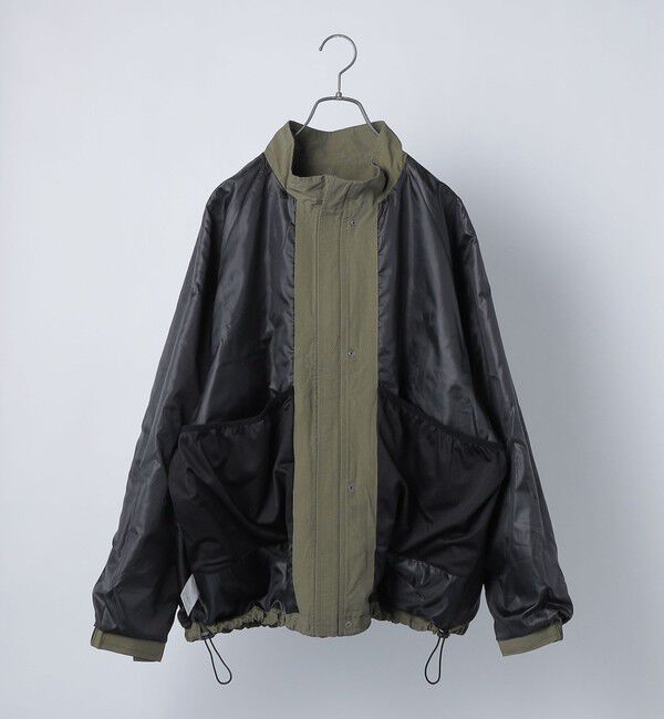 SHIPS any「【SHIPS any別注】HINSON: ショート モンスター ブルゾン 24SS ◇」|ブルゾン・スタジャン|