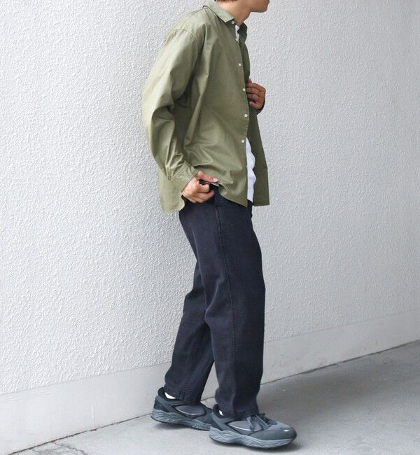 SHIPS any「【SHIPS any別注】Gramicci: オーガニックコットン ルーズテーパード ストレッチ デニム パンツ◆」|デニム|