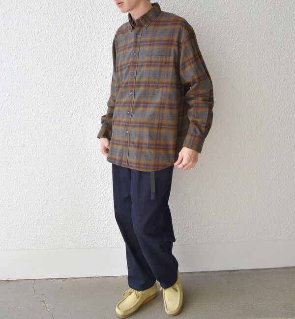 SHIPS any「【SHIPS any別注】Gramicci: オーガニックコットン ルーズテーパード ストレッチ デニム パンツ◆」|デニム|