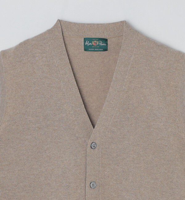 SHIPS「ALANPAINE:ジーロングウール 12ゲージ ニット ベスト」|ニット・セーター|