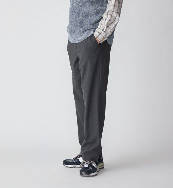 SHIPS「SHIPS:〈洗濯機可能/ストレッチ〉T/R トロピカル リラックス イージーパンツ」|チノ|