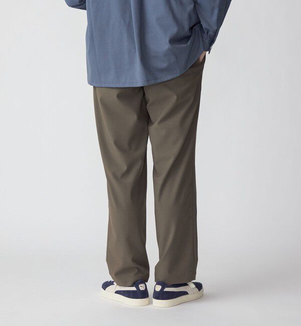 SHIPS「SHIPS:〈洗濯機可能/ストレッチ〉T/R トロピカル リラックス イージーパンツ」|チノ|