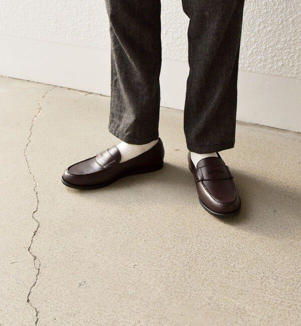 SHIPS any「EYEVYBRICK: レザー デッキ ローファー」|ローファー|