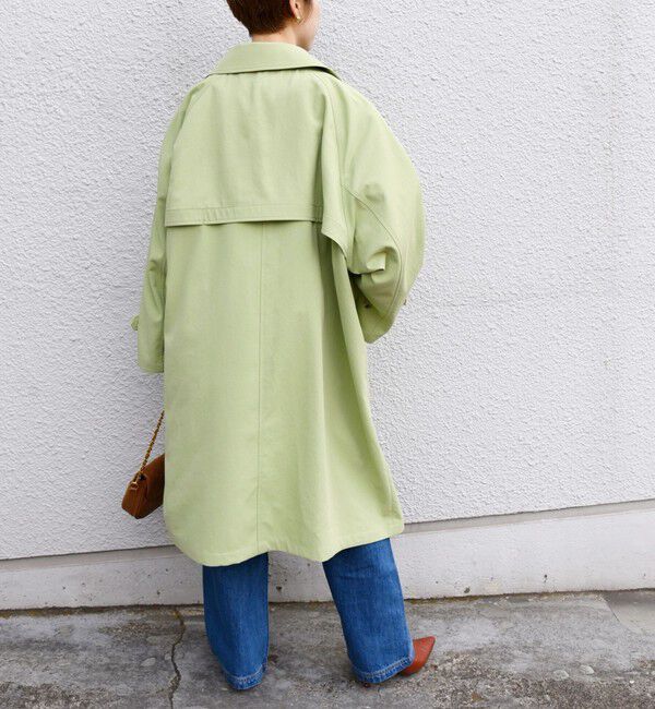 SHIPS any「SHIPS any: 〈洗濯機可能〉フレア ミディ トレンチ コート」|トレンチコート|