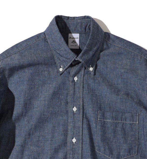 SHIPS「Southwick: Gate Label オックスフォード ボタンダウンシャツ」|シャツ・ブラウス|