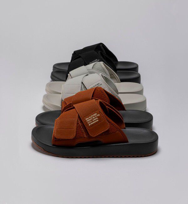 SHIPS any「MOON STAR 810S: ALLPE MODI エイトテンス オルパ モディ(オートミール/ブラック)◇」|サンダル|