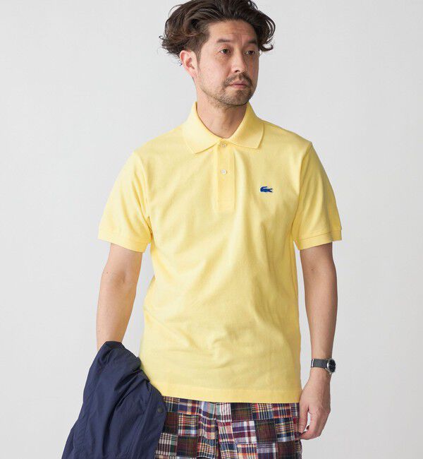 SHIPS「【SHIPS別注】LACOSTE: NEW 70's ドロップテイル ポロシャツ」|Tシャツ・カットソー|
