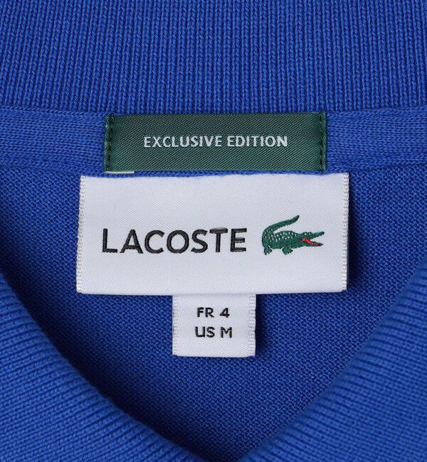 SHIPS「【SHIPS別注】LACOSTE: NEW 70's ドロップテイル ポロシャツ」|Tシャツ・カットソー|