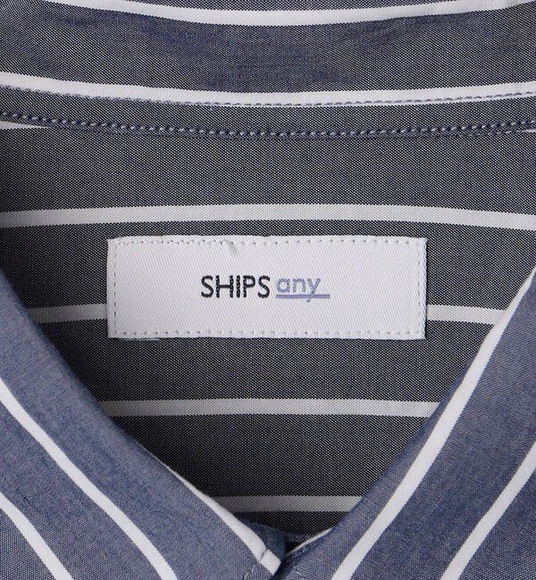 SHIPS any「SHIPS any: ストライプ / ソリッド リラックス レギュラーカラー シャツ 24SS◇」|シャツ・ブラウス|