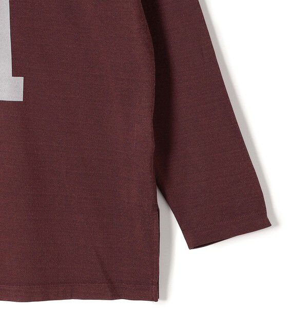 SHIPS for women「〈洗濯機可能〉Odub:フットボール TEE◇」|Tシャツ・カットソー|