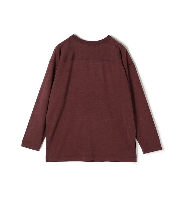 SHIPS for women「〈洗濯機可能〉Odub:フットボール TEE◇」|Tシャツ・カットソー|