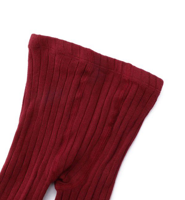 SHIPS KIDS「condor:80～90cm / ワイドリブ ベーシック タイツ」|タイツ・ストッキング|