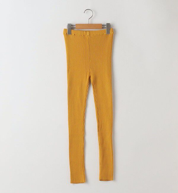 SHIPS KIDS「SHIPS KIDS:150cm / リブ レギンス」|レギンス・スパッツ|イエロー系