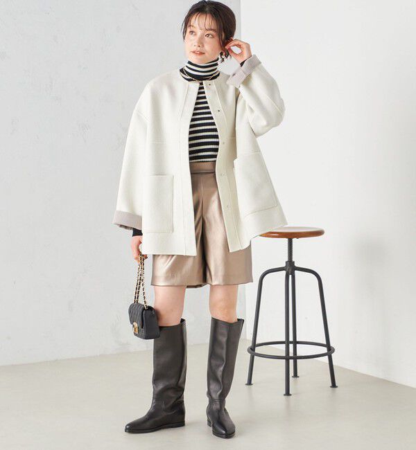 SHIPS for women「〈手洗い可能〉ハーフ タック パンツ」|その他|