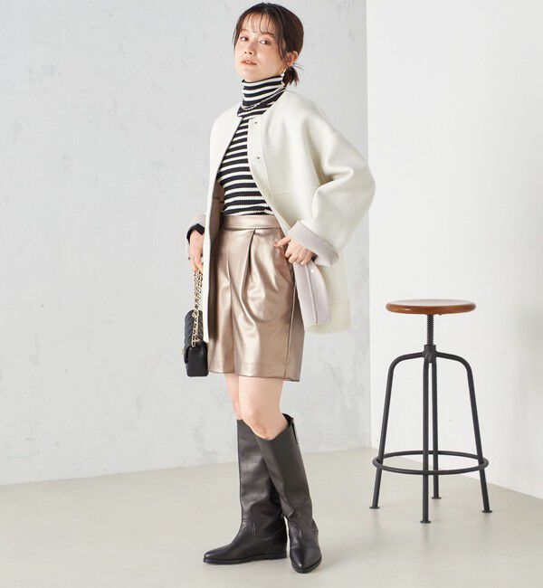 SHIPS for women「〈手洗い可能〉ハーフ タック パンツ」|その他|