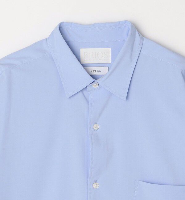 SHIPS any「SHIPS any: バンブー レーヨン バルーンスリーブ ドレープ オーバー シャツ ［BRIOS］◇」|シャツ・ブラウス|