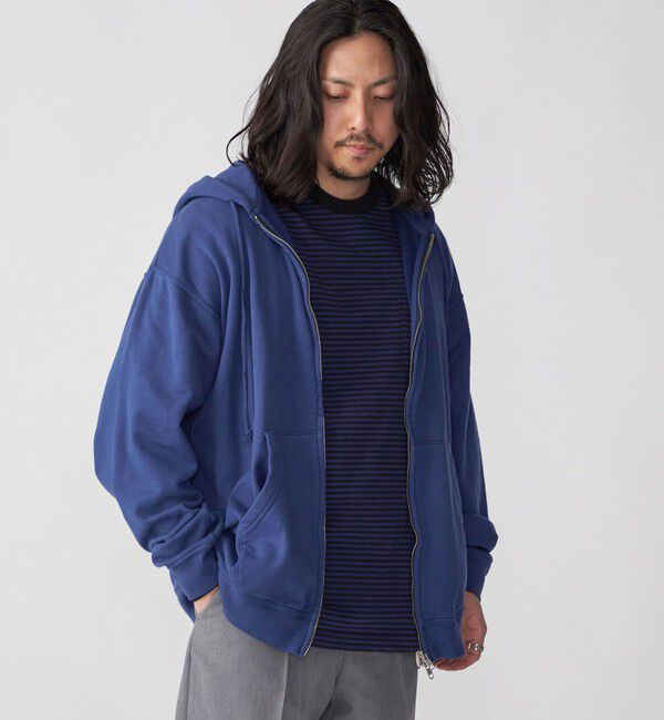 SHIPS「SHIPS: ソフト パイル コットン ジップアップ パーカー」|パーカー|