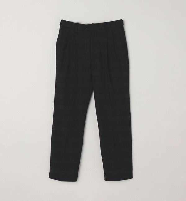 SHIPS any「SHIPS any: 〈接触冷感等〉ハイブリッドリネン 2タック パンツ (セットアップ対応)」|チノ|