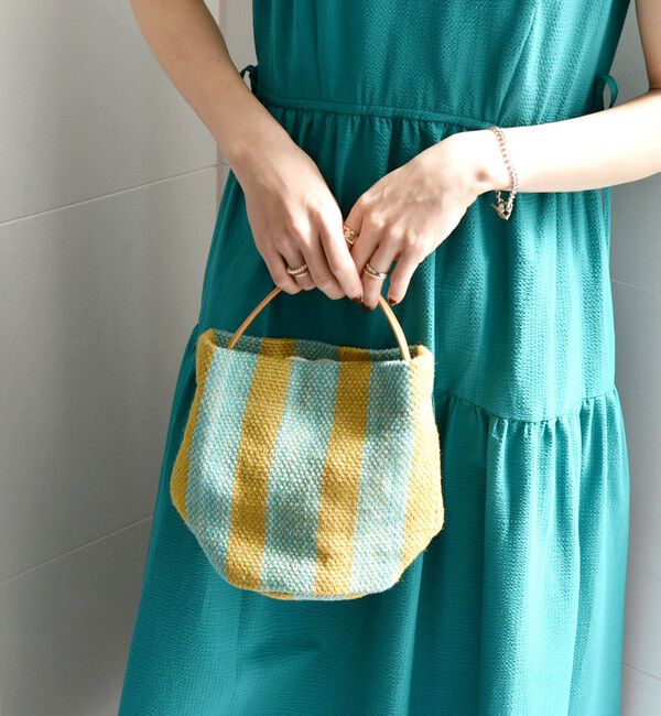 SHIPS any「TARANGO: ジュート ラウンド バッグ」|ハンドバッグ|