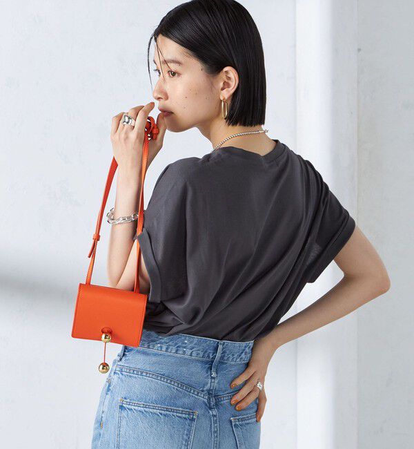 SHIPS for women「ローズペトール 半袖 プリント TEE」|Tシャツ・カットソー|