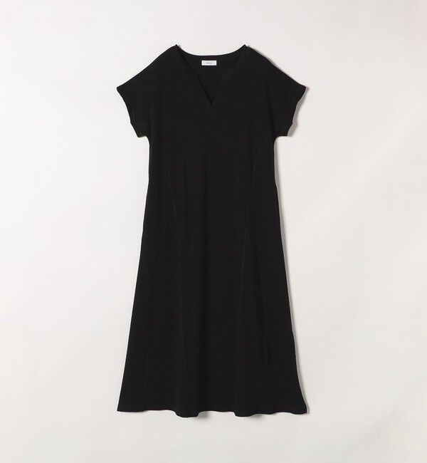 SHIPS any「SHIPS any:〈洗濯機可能〉ワッフル スキッパー Aライン ワンピース」|ワンピース|