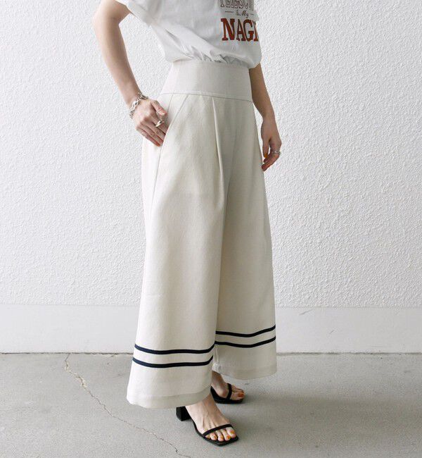 SHIPS any「SHIPS any:〈洗濯機可能〉マリン ガウチョ ワイド パンツ」|その他|