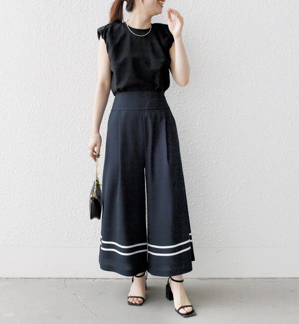 SHIPS any「SHIPS any:〈洗濯機可能〉マリン ガウチョ ワイド パンツ」|その他|