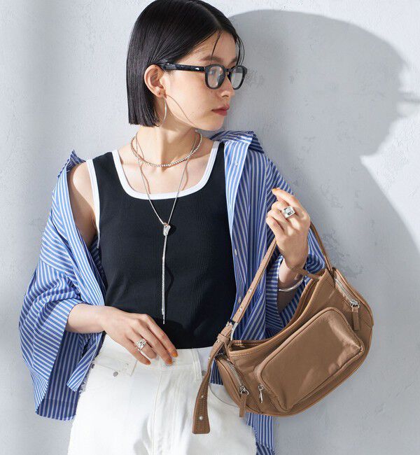 SHIPS for women「【SHIPS別注】miller:スクエアネック タンクトップ」|タンクトップ|