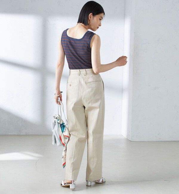 SHIPS for women「【SHIPS別注】miller:スクエアネック タンクトップ」|タンクトップ|