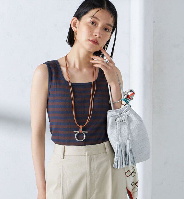 SHIPS for women「【SHIPS別注】miller:スクエアネック タンクトップ」|タンクトップ|