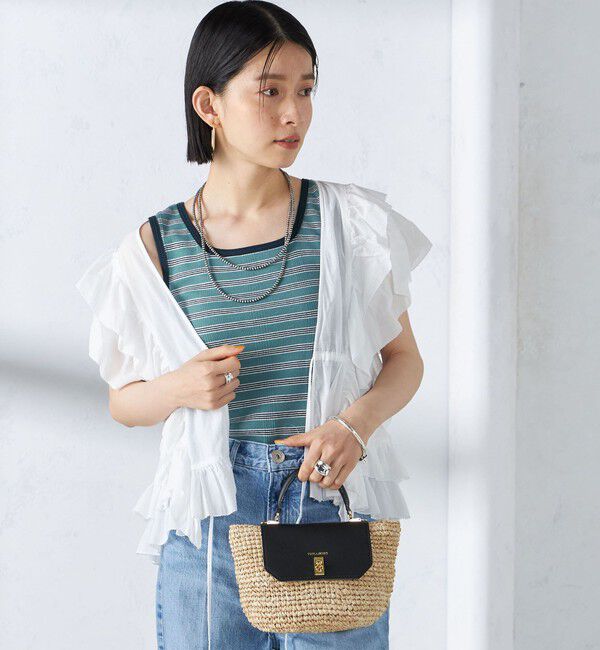 SHIPS for women「【SHIPS別注】miller:スクエアネック タンクトップ」|タンクトップ|