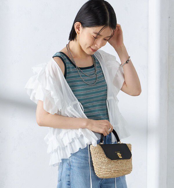 SHIPS for women「【SHIPS別注】miller:スクエアネック タンクトップ」|タンクトップ|