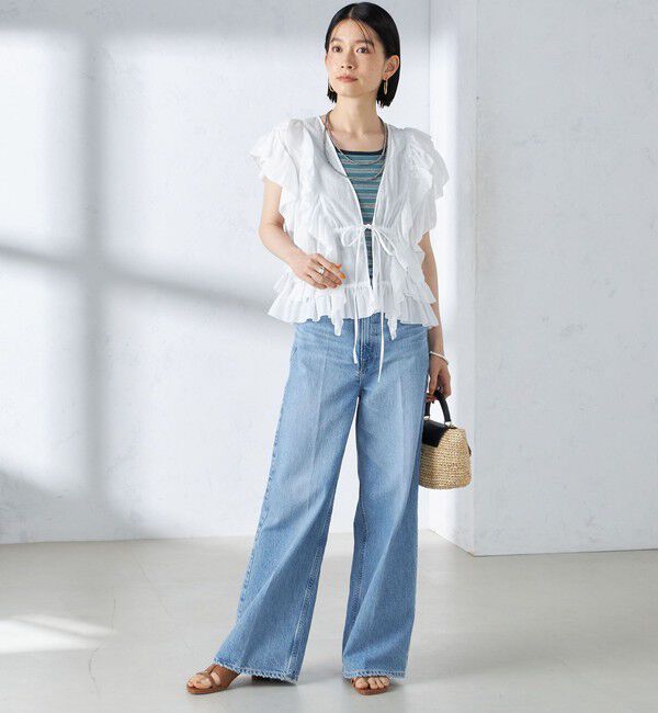 SHIPS for women「【SHIPS別注】miller:スクエアネック タンクトップ」|タンクトップ|