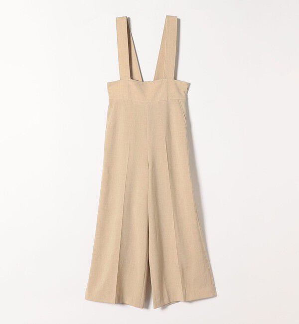 quaranciel「quaranciel:〈洗濯機可能〉ドビー ハイウエスト サロペット」|オールインワン|