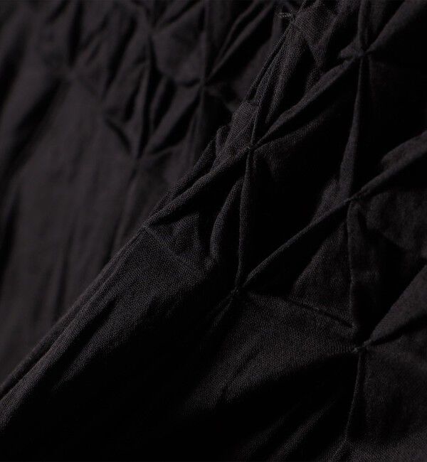 SHIPS any「《一部追加予約》【WEB限定】SHIPS any: ハンドスモッキング  コットン フレア ノースリーブ ワンピース」|ワンピース|