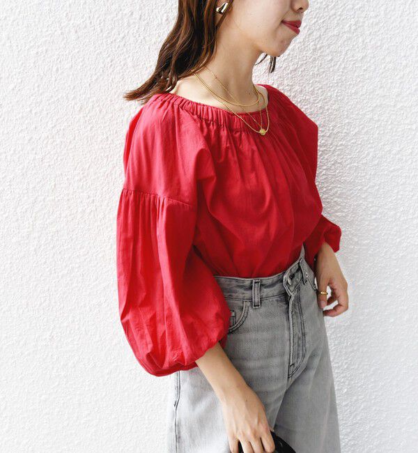 SHIPS for women「【SHIPS別注】TORRAZZO DONNA:〈手洗い可能〉ブラウス」|シャツ・ブラウス|