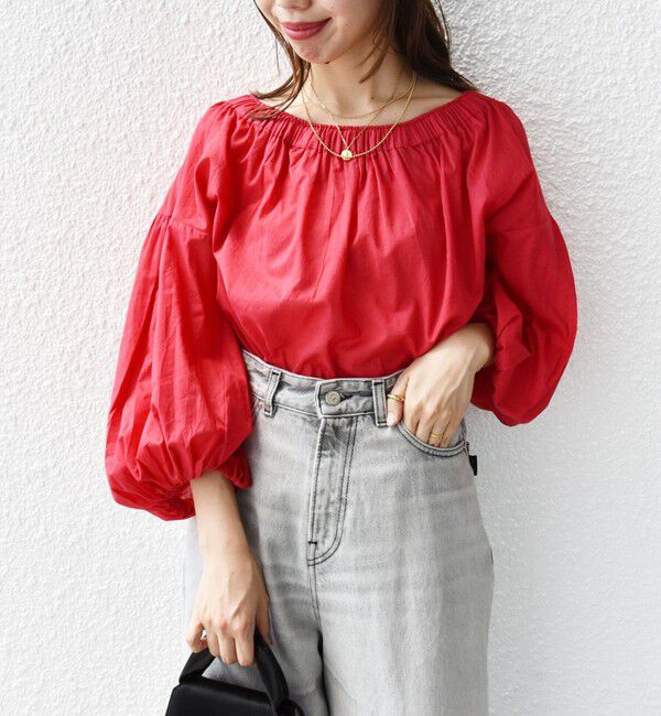 SHIPS for women「【SHIPS別注】TORRAZZO DONNA:〈手洗い可能〉ブラウス」|シャツ・ブラウス|