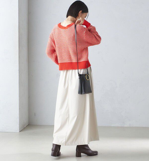 SHIPS for women「〈手洗い可能〉ジャカード プルオーバー」|ニット・セーター|