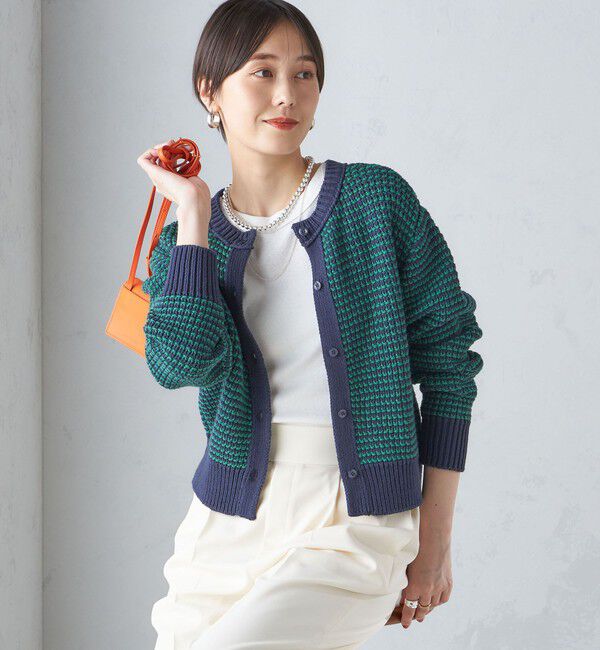 SHIPS for women「〈手洗い可能〉ジャカード プルオーバー」|ニット・セーター|