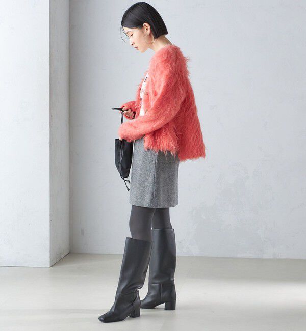 SHIPS for women「ツイード ミニ スカート」|台形|