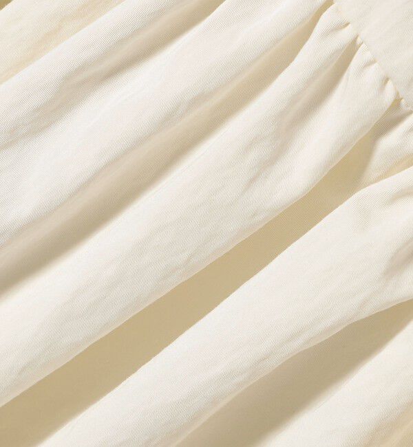 SHIPS for women「〈手洗い可能〉綿 ナイロン バック リボン ブラウス」|シャツ・ブラウス|