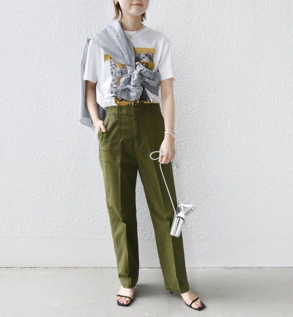 SHIPS for women「〈洗濯機可能〉ミリタリー ベイカー パンツ」|その他|