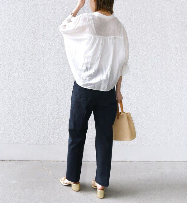 SHIPS for women「〈洗濯機可能〉ミリタリー ベイカー パンツ」|その他|