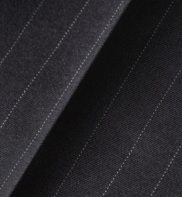 SHIPS for women「〈手洗い可能〉ストライプ ツイル ストレート パンツ」|スラックス|